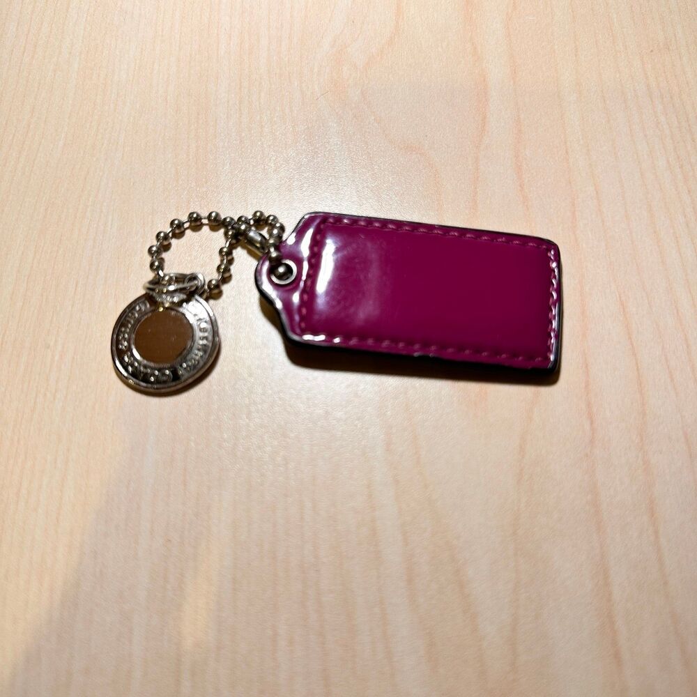 Coach Hang Tag and Coach Charm